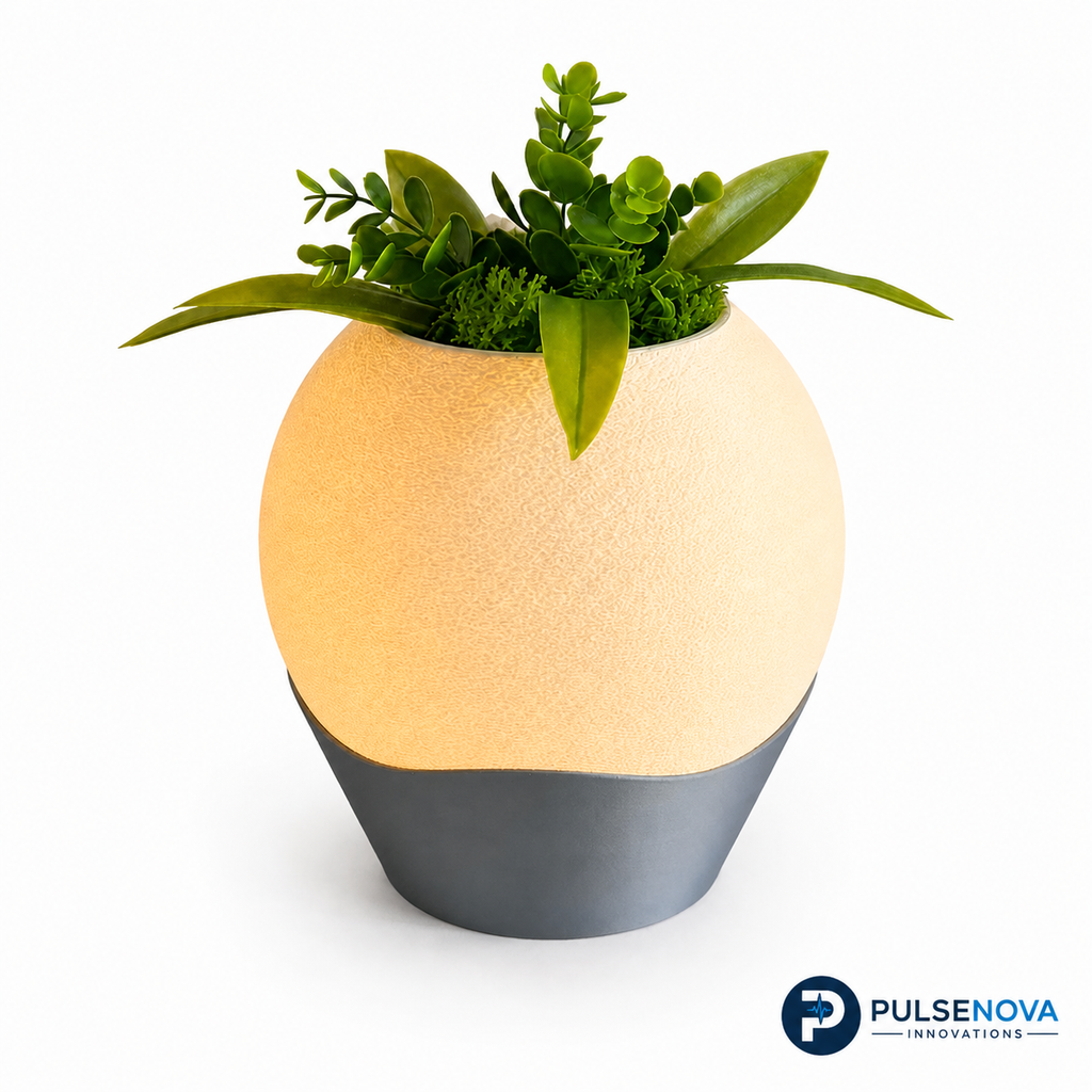 Luma Desk Vase Lamp for Soft Ambient Glow