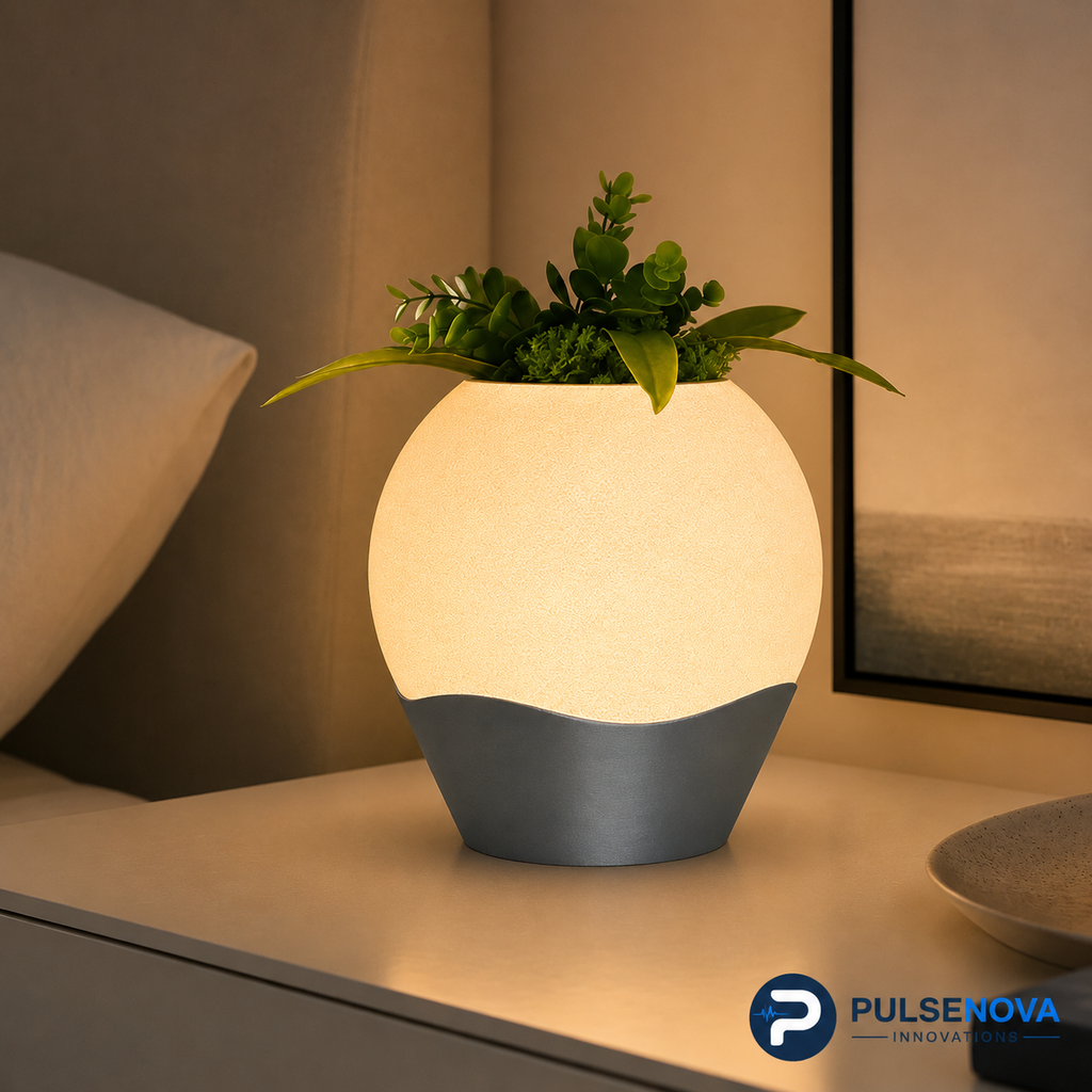 Luma Desk Vase Lamp for Soft Ambient Glow