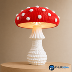 Mushroom Lamp – Amanita Muscaria Design