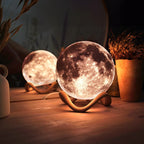 Premium Moon Lamp | Lithophane Night Light - Ideal Home Decor