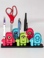Minions Desk Pen Holder, Modular Desk Organizer, Boy & Girl Characters