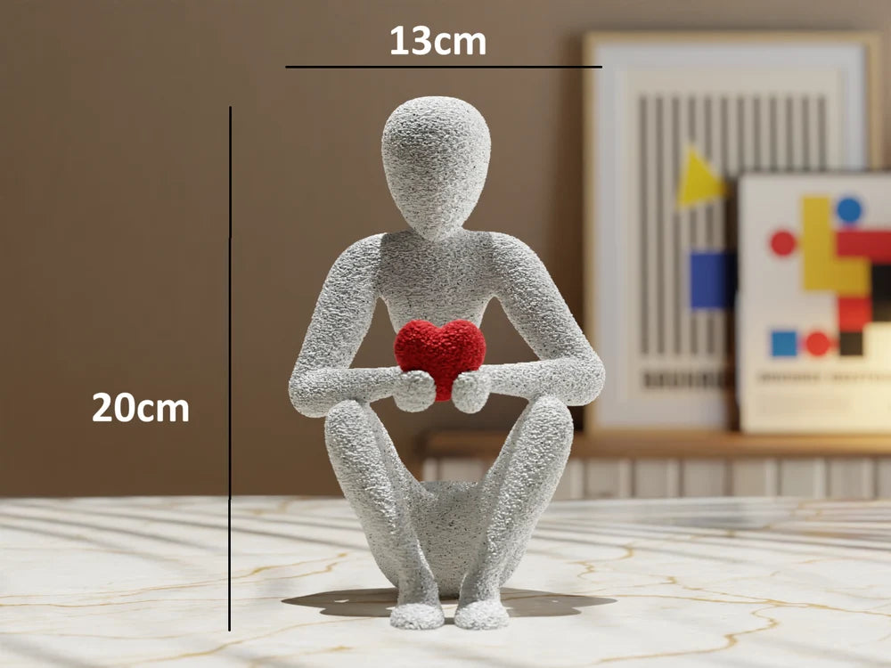 NOBody Love's Embracep - A Minimalist Sculpture