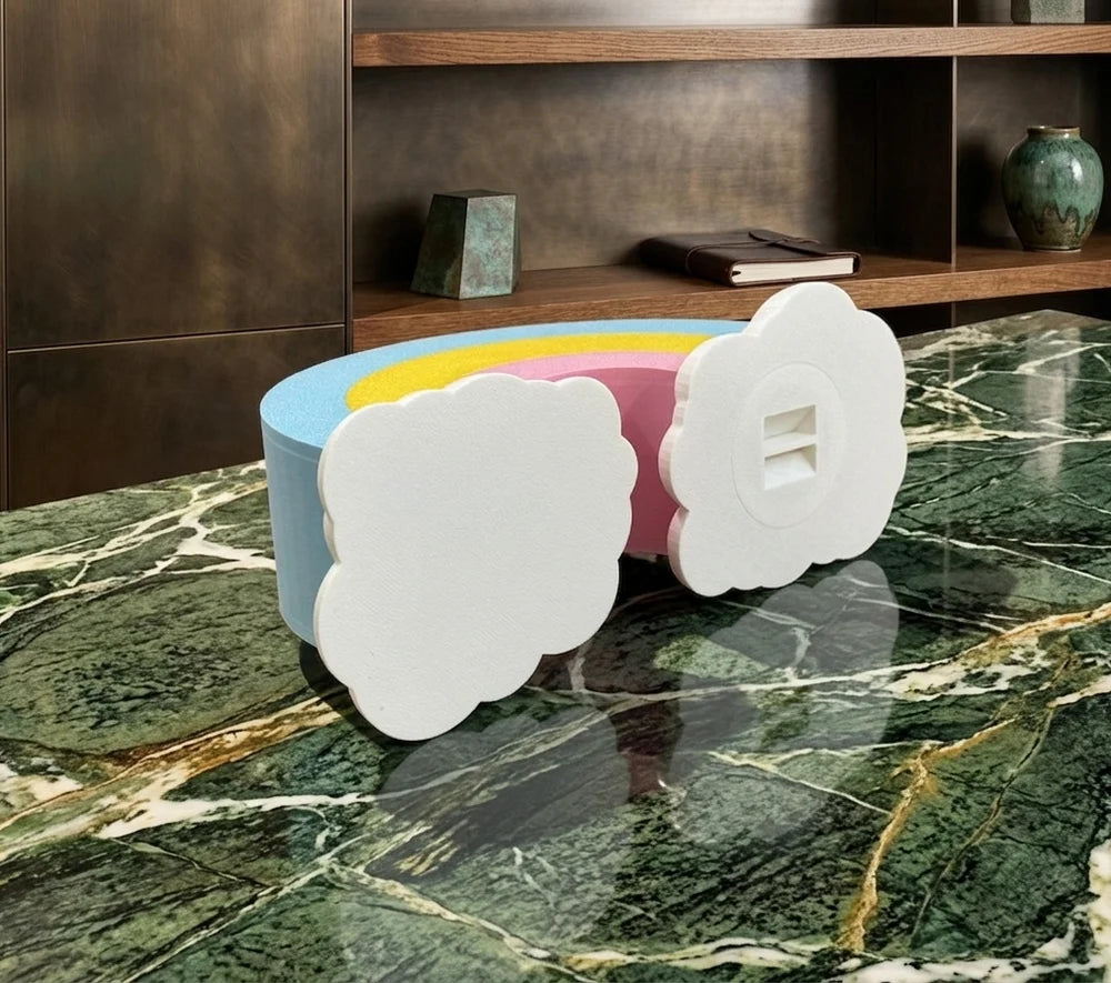 Rainbow Cloud Piggy Bank