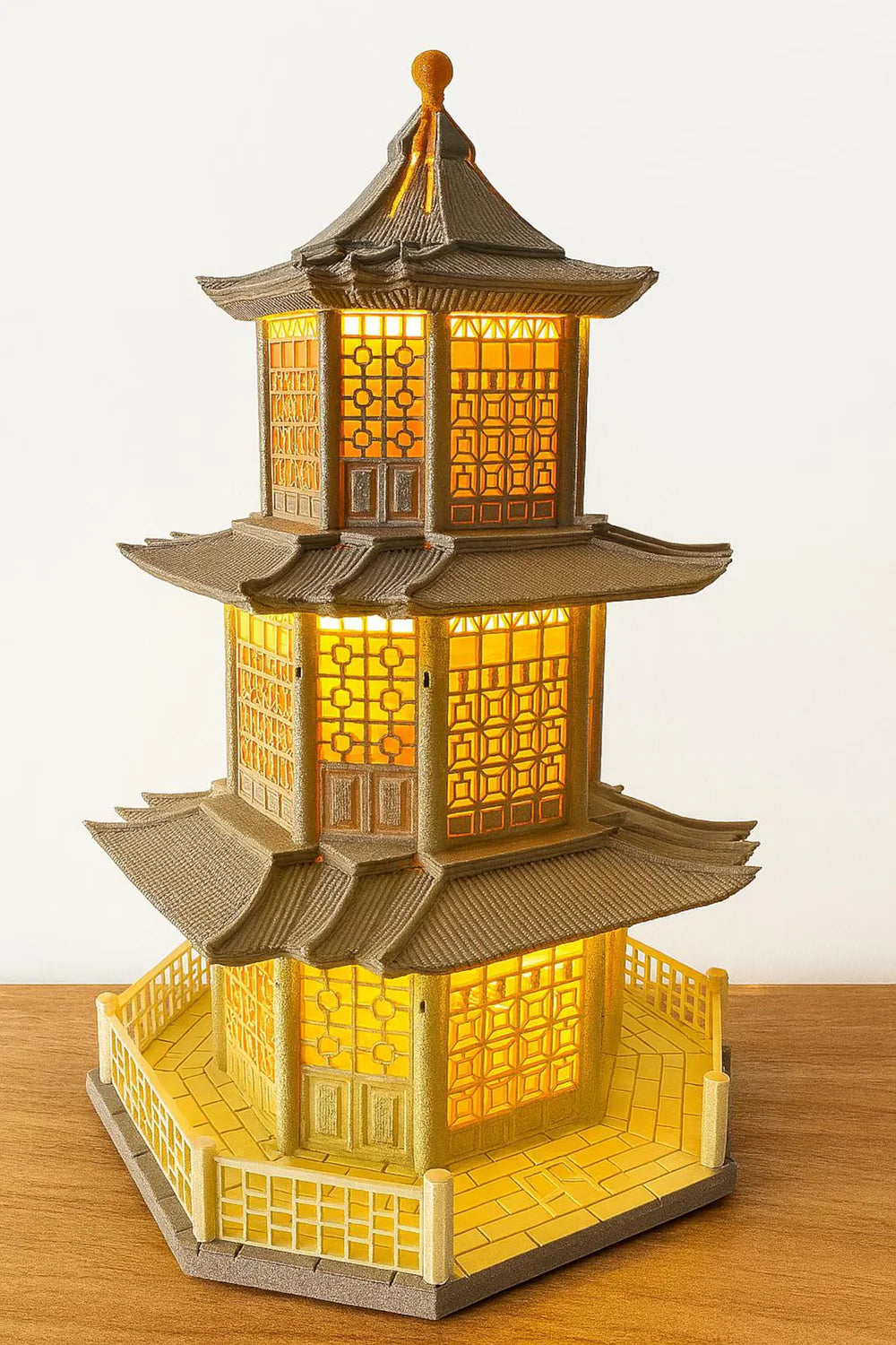Pagoda LED Night Lamp