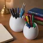 Eggshell Pen Holder (Set Of 2)