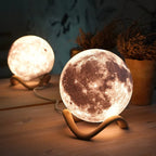 Premium Moon Lamp | Lithophane Night Light - Ideal Home Decor