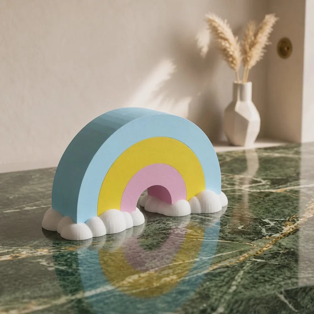 Rainbow Cloud Piggy Bank