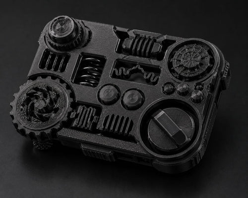 3D Printed Mechanical Fidget Panel | Interactive Desk Toy | Premium EDC Fidget Gadget