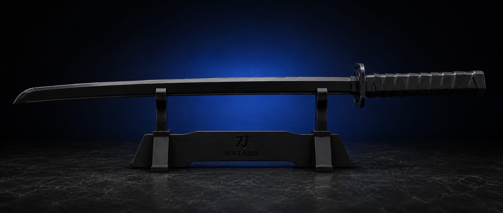 3D Printed Collapsible Katana | Retractable Sword Collectible | Premium Desk Display